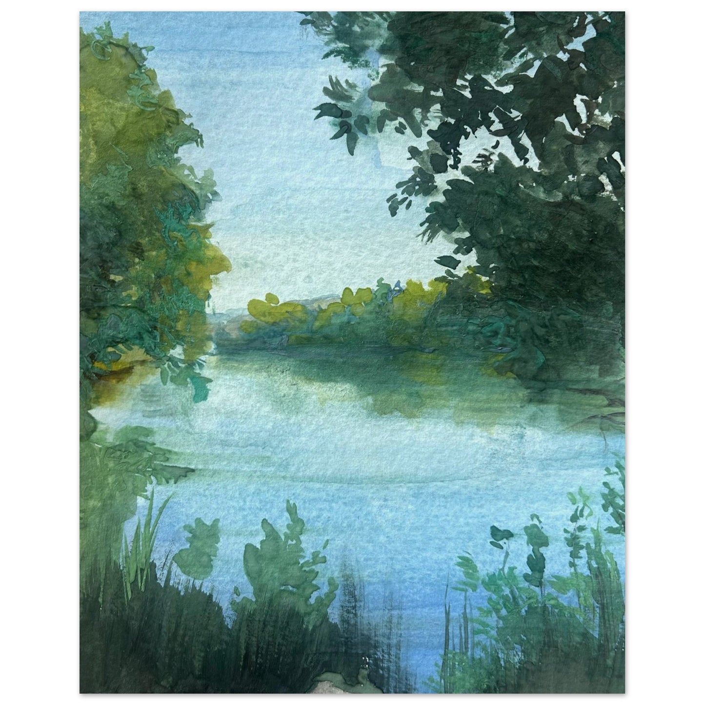 "Sacramento River, 2023" Museum-Quality Matte Paper Print