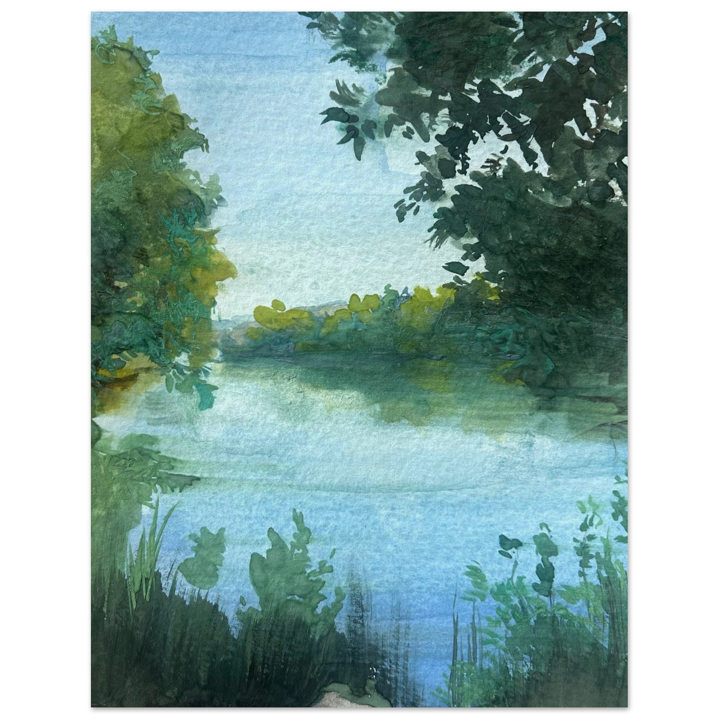 "Sacramento River, 2023" Museum-Quality Matte Paper Print