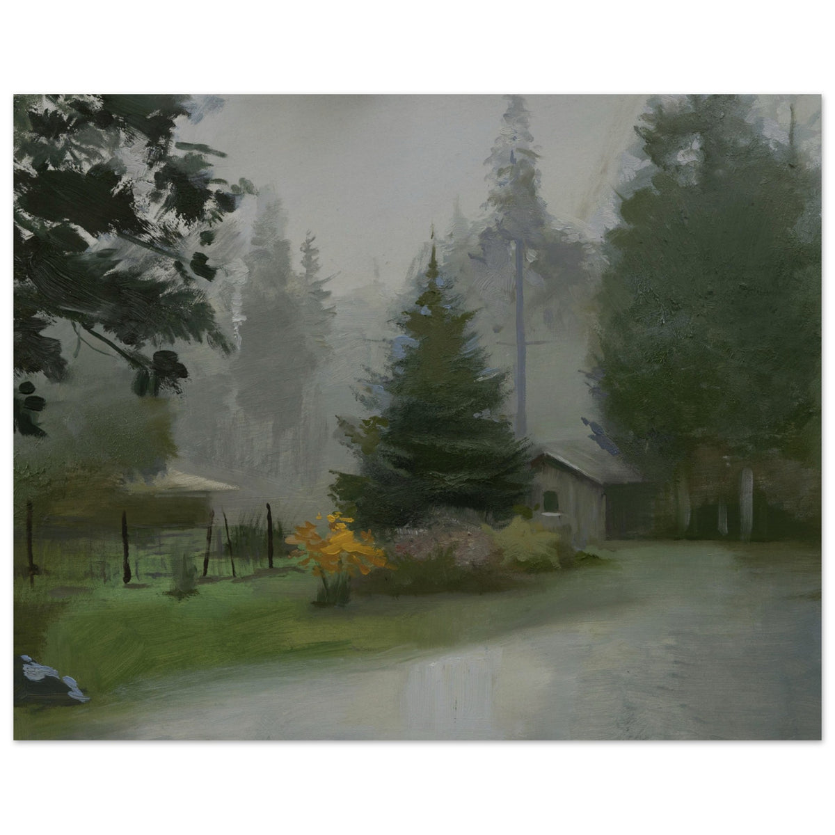 "Mckenzie River, OR" Museum-Quality Matte Paper Print